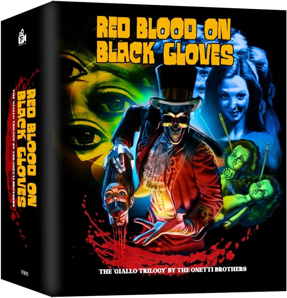 Red Blood on Black Gloves: The Giallo Trilogy (Import UK) (3 Blu-Ray Disc + 3 CD)