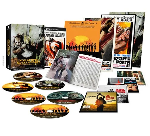 Non aprite quella porta - Ultimate Edition (4K Ultra HD + 3 Blu-Ray Disc  + 2 Bonus Disc + Booklet)