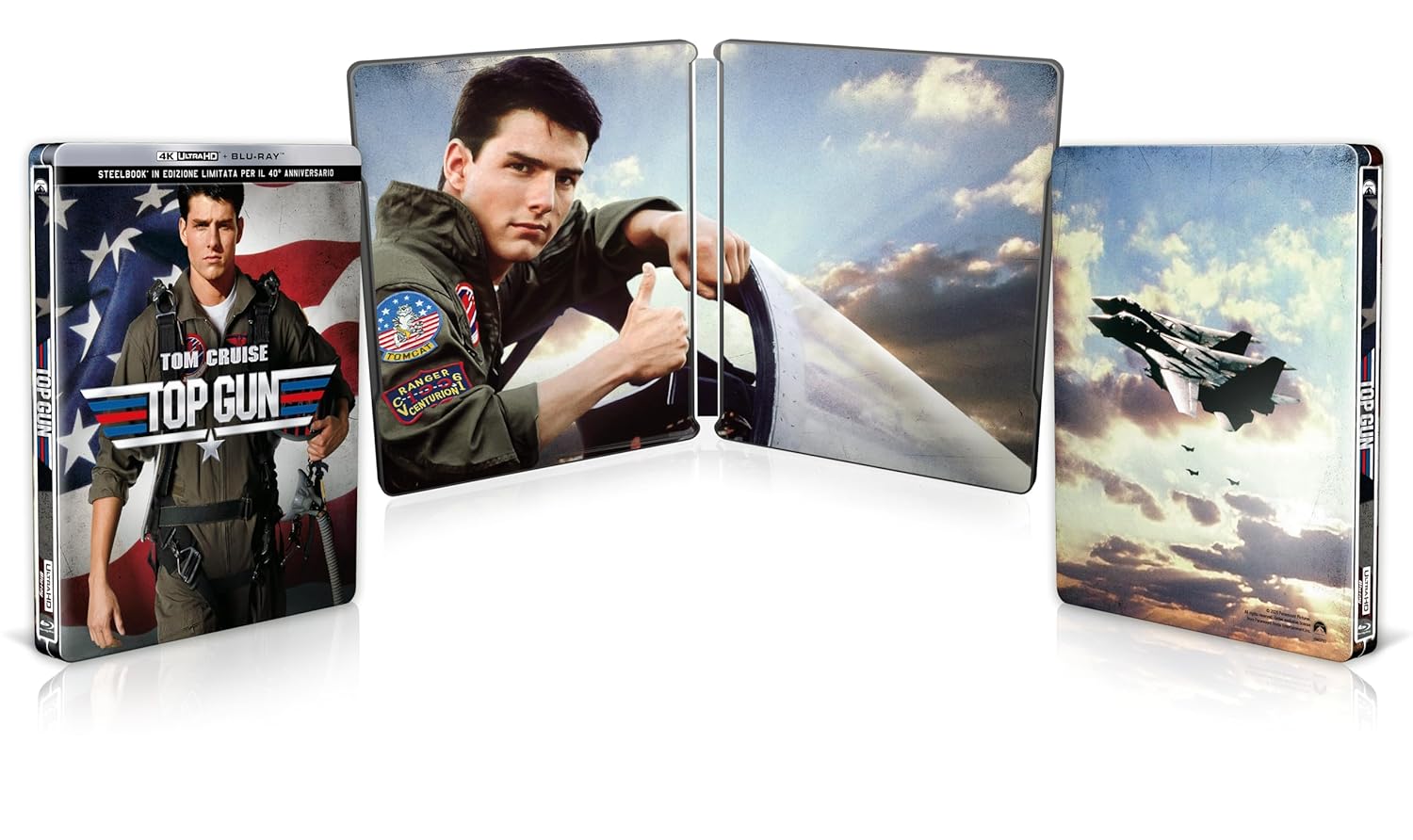 Top Gun - 40Th Anniversario (4K Ultra HD + Blu-Ray Disc - SteelBook)