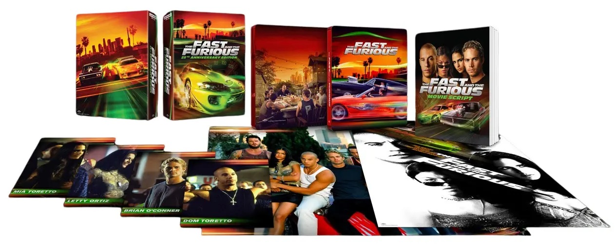 The Fast and the Furious - Collector’s Edition (4K Ultra HD + Blu-Ray Disc + Booklet - SteelBook)