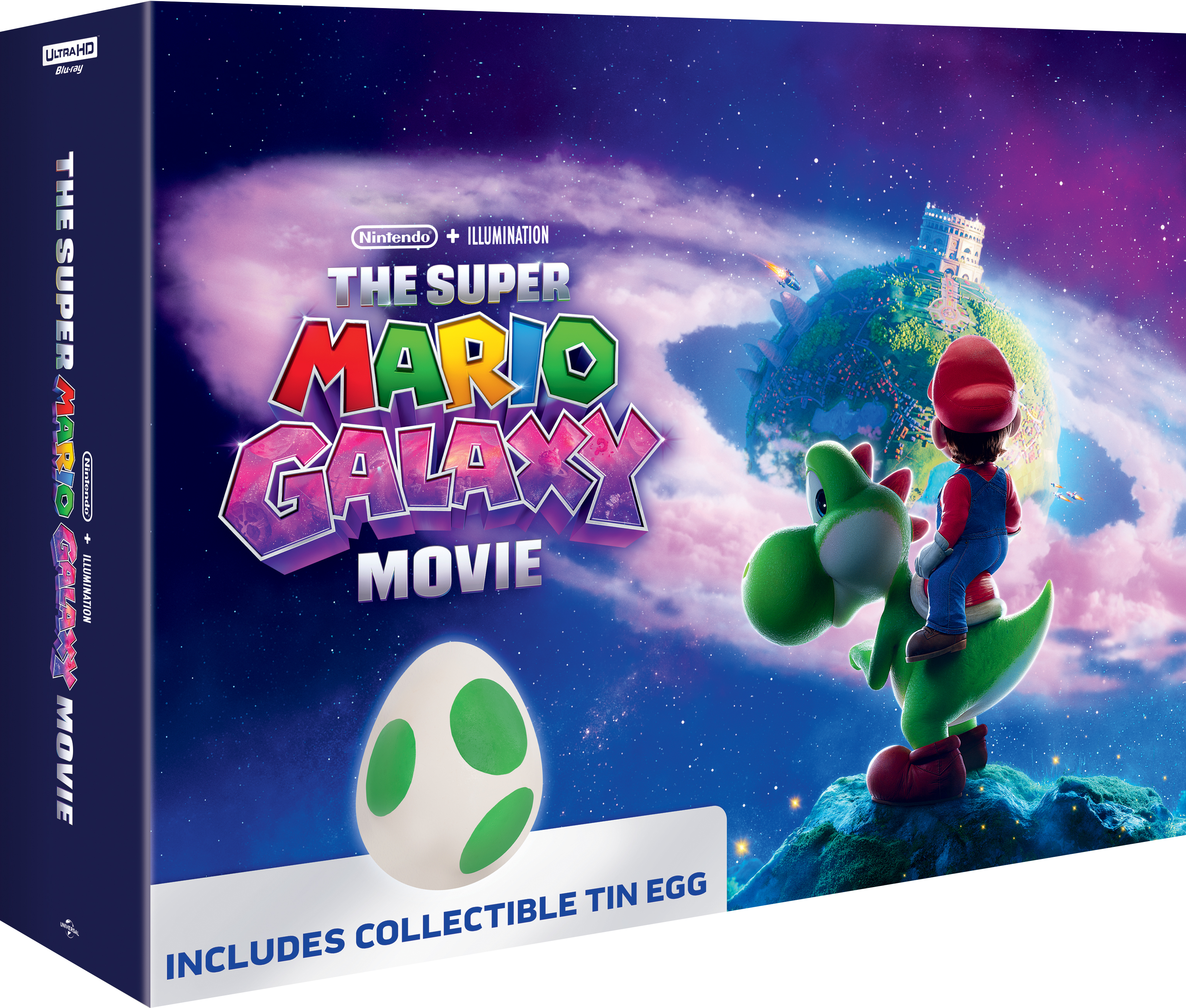 Super Mario Galaxy - Il film - Limited Edition Yoshi Egg (4K Ultra HD + Blu-Ray Disc)
