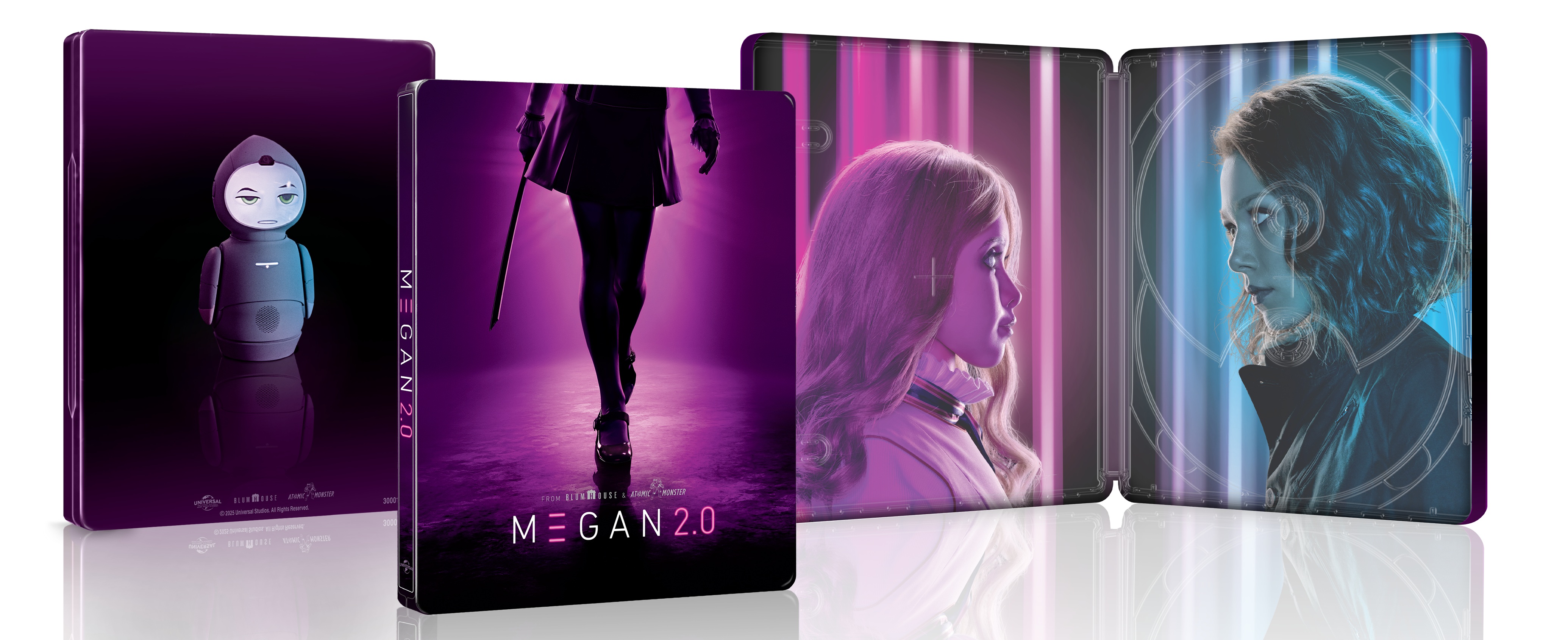 M3GAN 2.0 (Megan 2.0) (4K Ultra HD + Blu-Ray Disc - SteelBook)