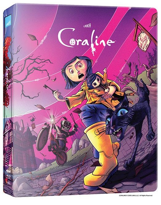 Coraline e la porta magica (4K Ultra HD + Blu-Ray Disc - SteelBook)