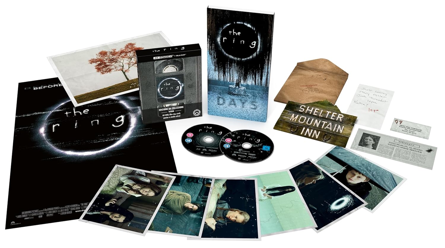 The Ring - Collector’s Edition (4K Ultra HD + Blu-Ray Disc - Steekbook)