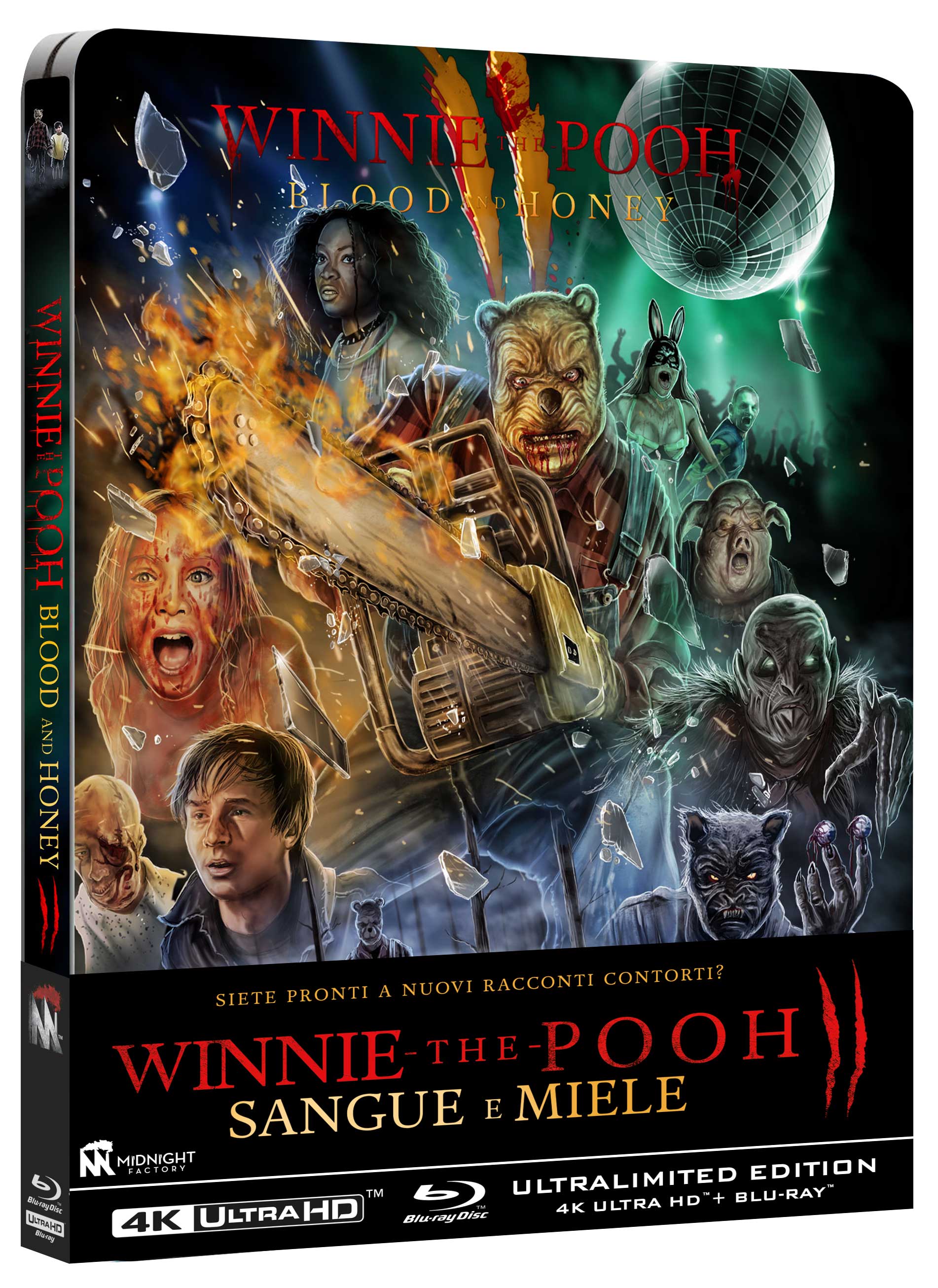 Winnie the Pooh - Sangue e miele 2 - Limited Edition (4K Ultra HD + Blu-Ray Disc - SteelBook)