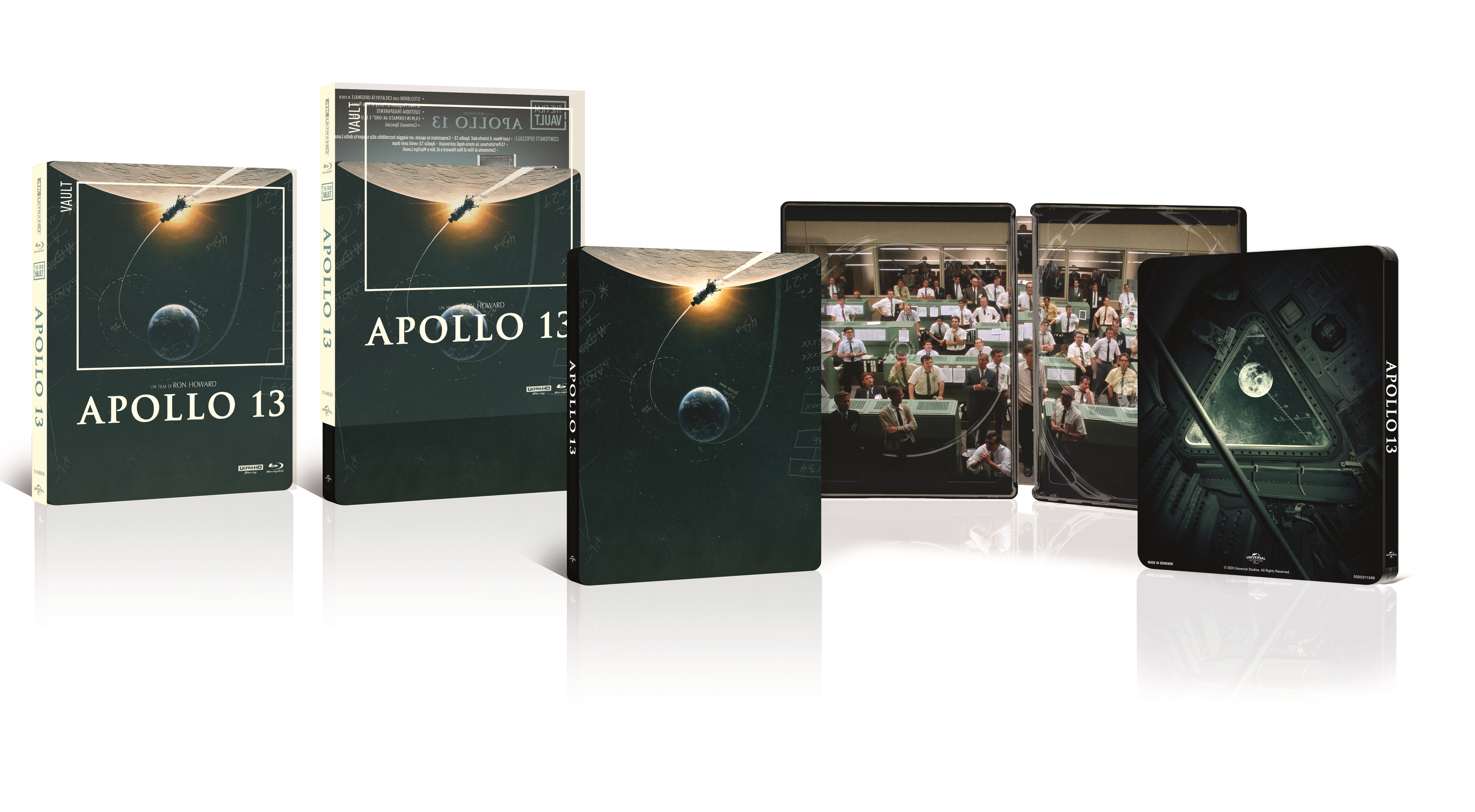 Apollo 13 - The Film Vault SteelBook (4K Ultra HD + Blu-Ray Disc - SteelBook)
