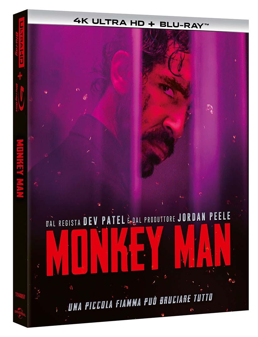 Monkey Man (4K Ultra HD + Blu-Ray Disc)