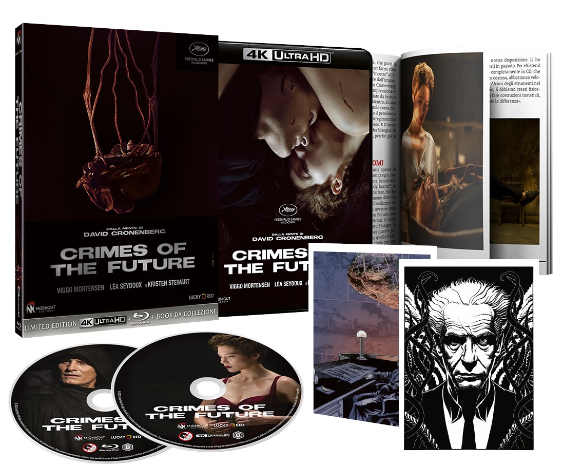 Crimes of the Future - Limited Edition (4K Ultra HD + Blu-Ray Disc + Booklet)