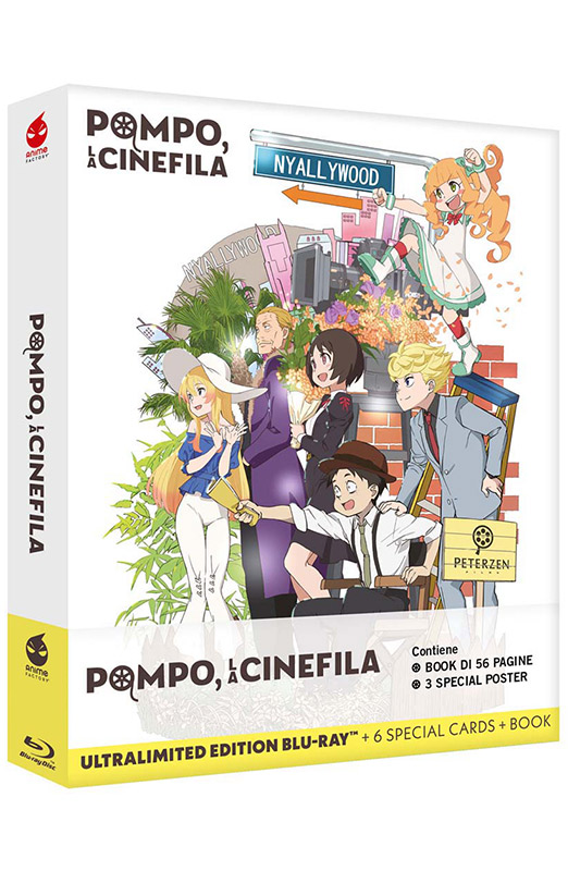 Pompo, la cinefila - Ultralimited Edition (Blu-Ray Disc + Booklet + Cards) — Edizioni Limitate