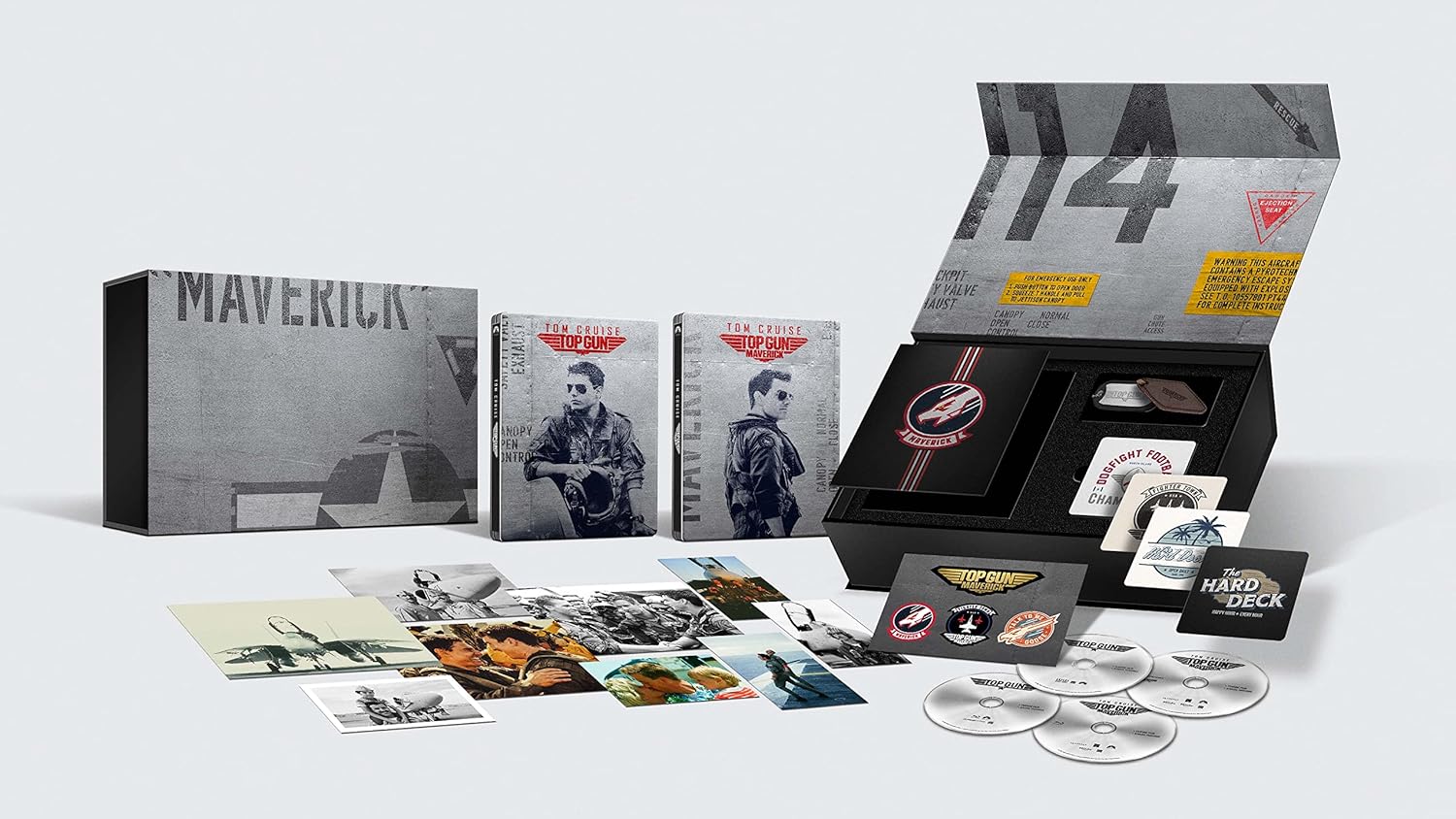 Top Gun - 2 Film Collection - Superfan Edition (2 4K Ultra HD + 2 Blu-Ray Disc)