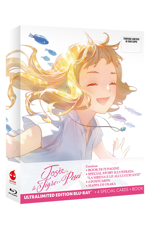 Josée, la tigre e i pesci - Ultralimited Edition (Blu-Ray Disc + Booklet + Mappa + 4 Cards) — Edizioni Limitate