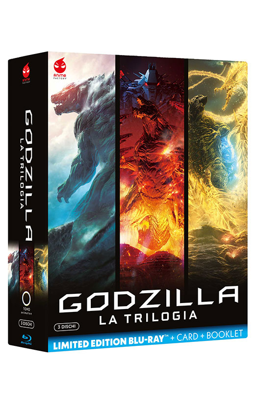 Godzilla - La Trilogia - Limited Edition (3 Blu-Ray Disc + Booklet + Card)