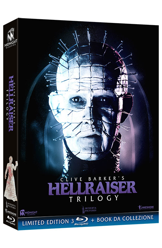 Hellraiser Trilogy - Limited Edition (3 Blu-Ray Disc + Booklet + Cards)