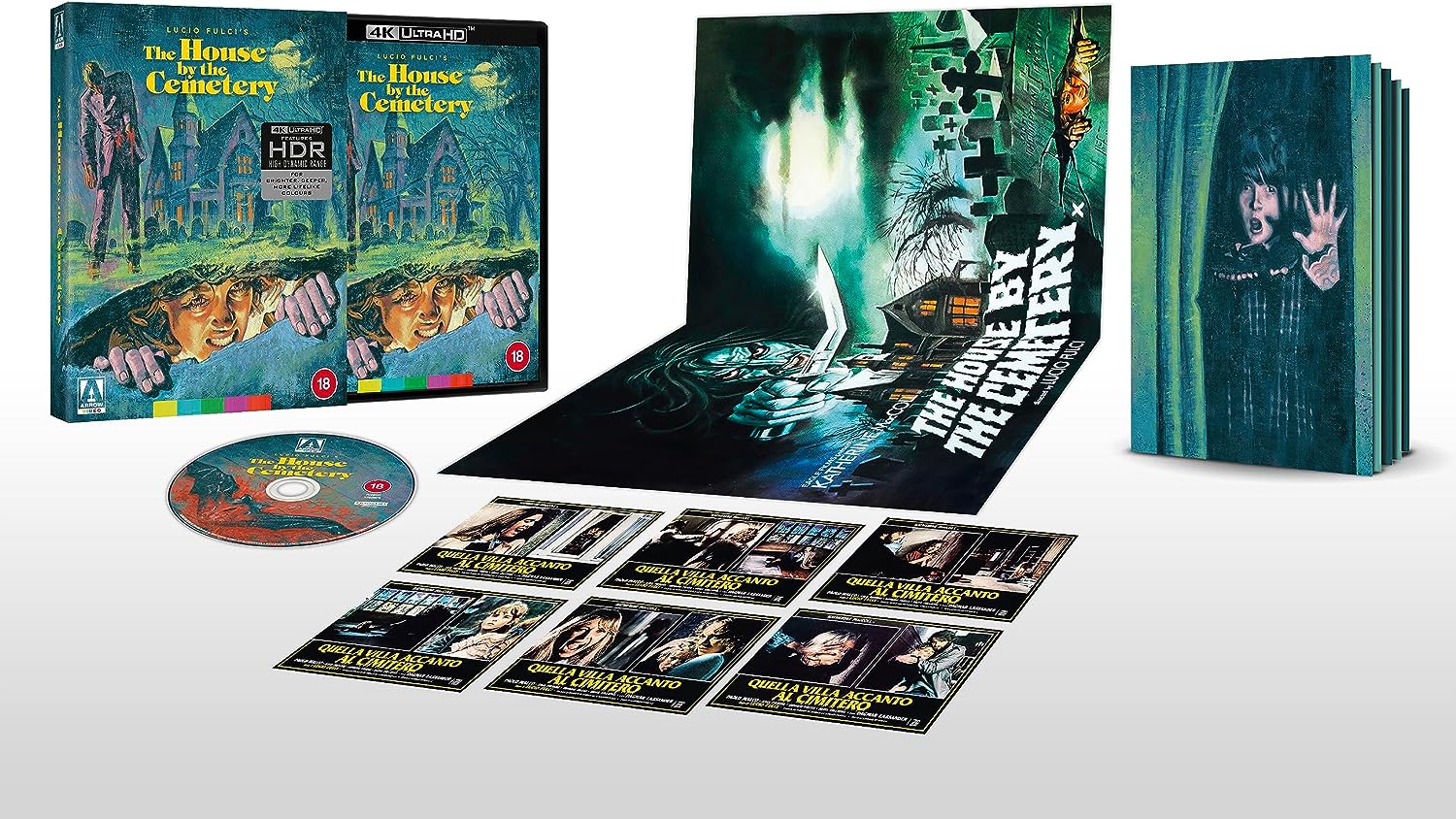 The House By The Cemetery (Quella villa accanto al cimitero) (Import UK) (Arrow) (4K Ultra HD)