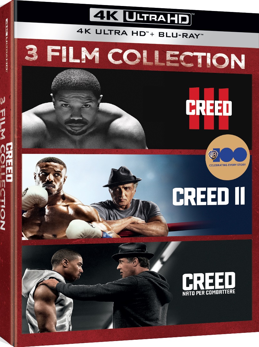 Creed - 3 Film Collection (3 4K Ultra HD + 3 Blu-Ray Disc)