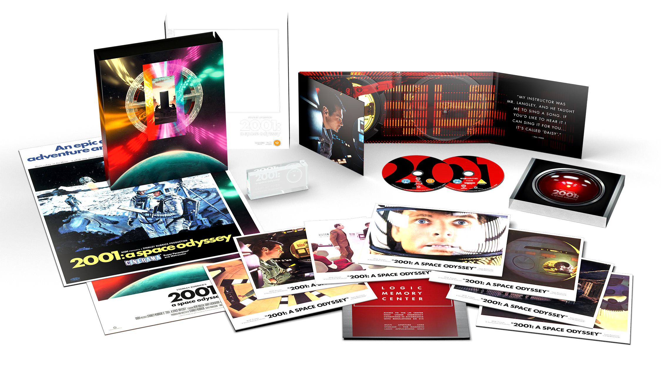 2001: Odissea nello Spazio - The Film Vault Edition (4K Ultra HD + 2 Blu-Ray Disc)
