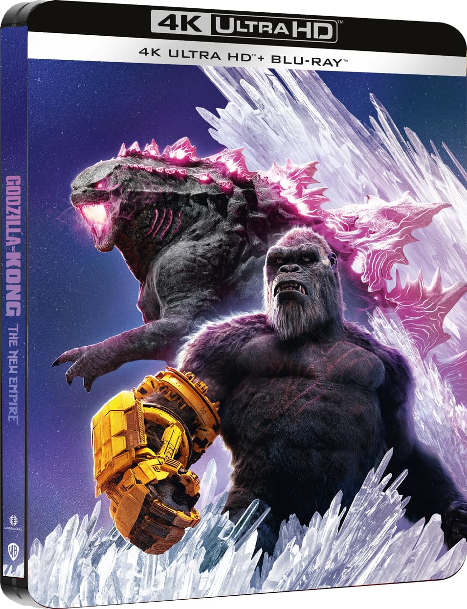 Godzilla e Kong - Il nuovo impero - SteelBook 1 (4K Ultra HD + Blu-Ray Disc - SteelBook)