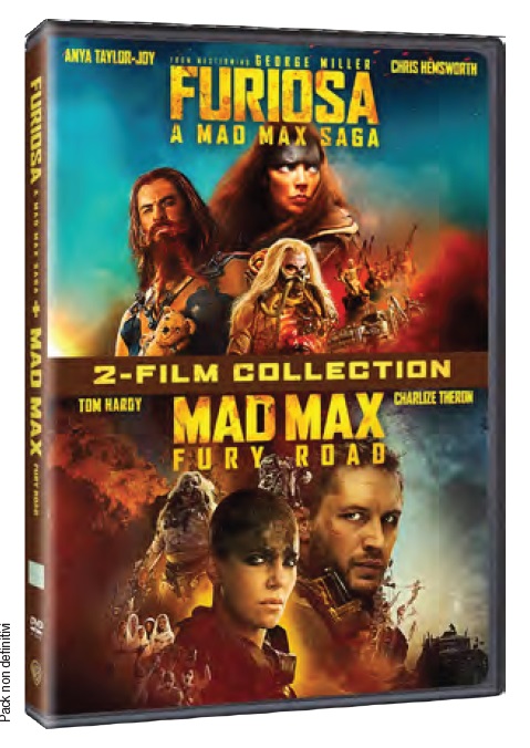 Furiosa A Mad Max Saga + Mad Max Fury Road - 2 Film Collection (2 DVD)