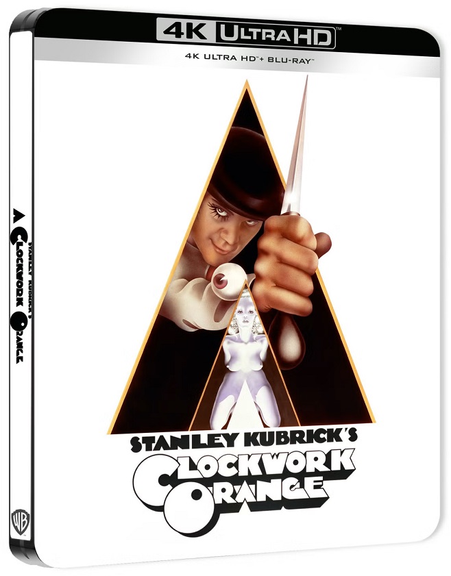 Arancia Meccanica (4K Ultra HD + Blu-Ray Disc - SteelBook)