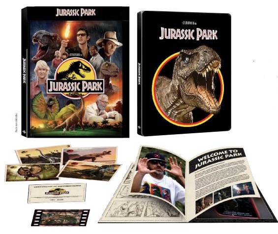 Jurassic Park - 30th Anniversary (4K Ultra HD + Blu-Ray Disc - SteelBook)