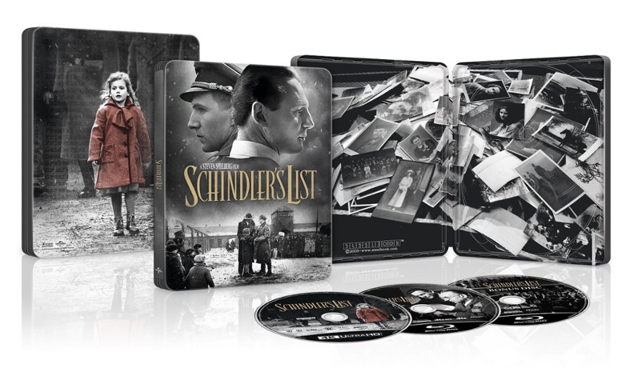 Schindler's List - 30Th Anniversary (4K Ultra HD + 2 Blu-Ray Disc - SteelBook)