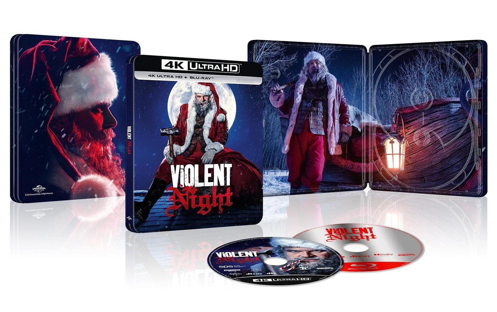 Una notte violenta e silenziosa (4K Ultra HD + Blu-Ray Disc - SteelBook)