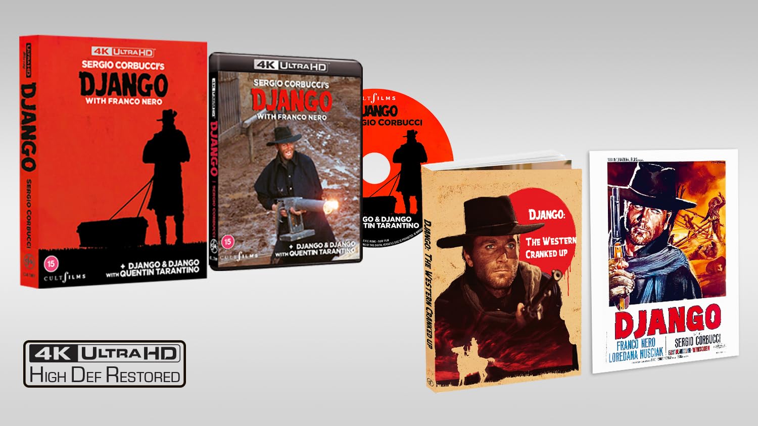 Django (1966) - Limited Edition (Import UK) (4K Ultra HD)