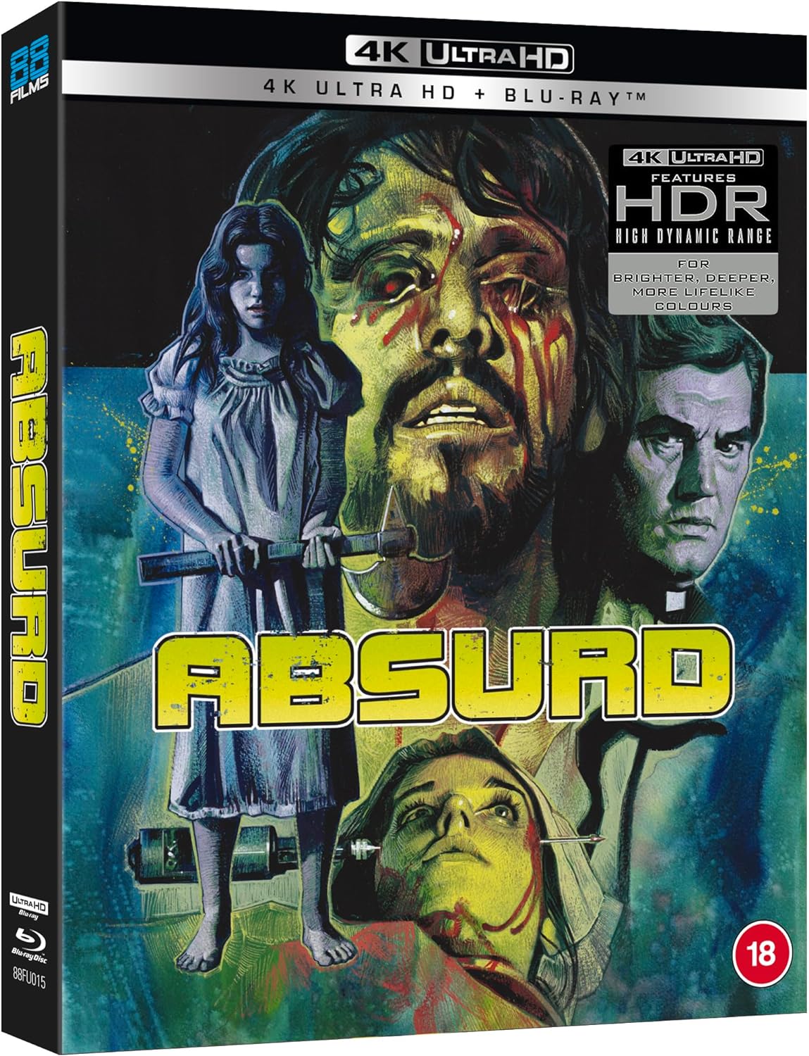 Absurd (Rosso sangue) (Import UK) (4K Ultra HD + Blu-Ray Disc)