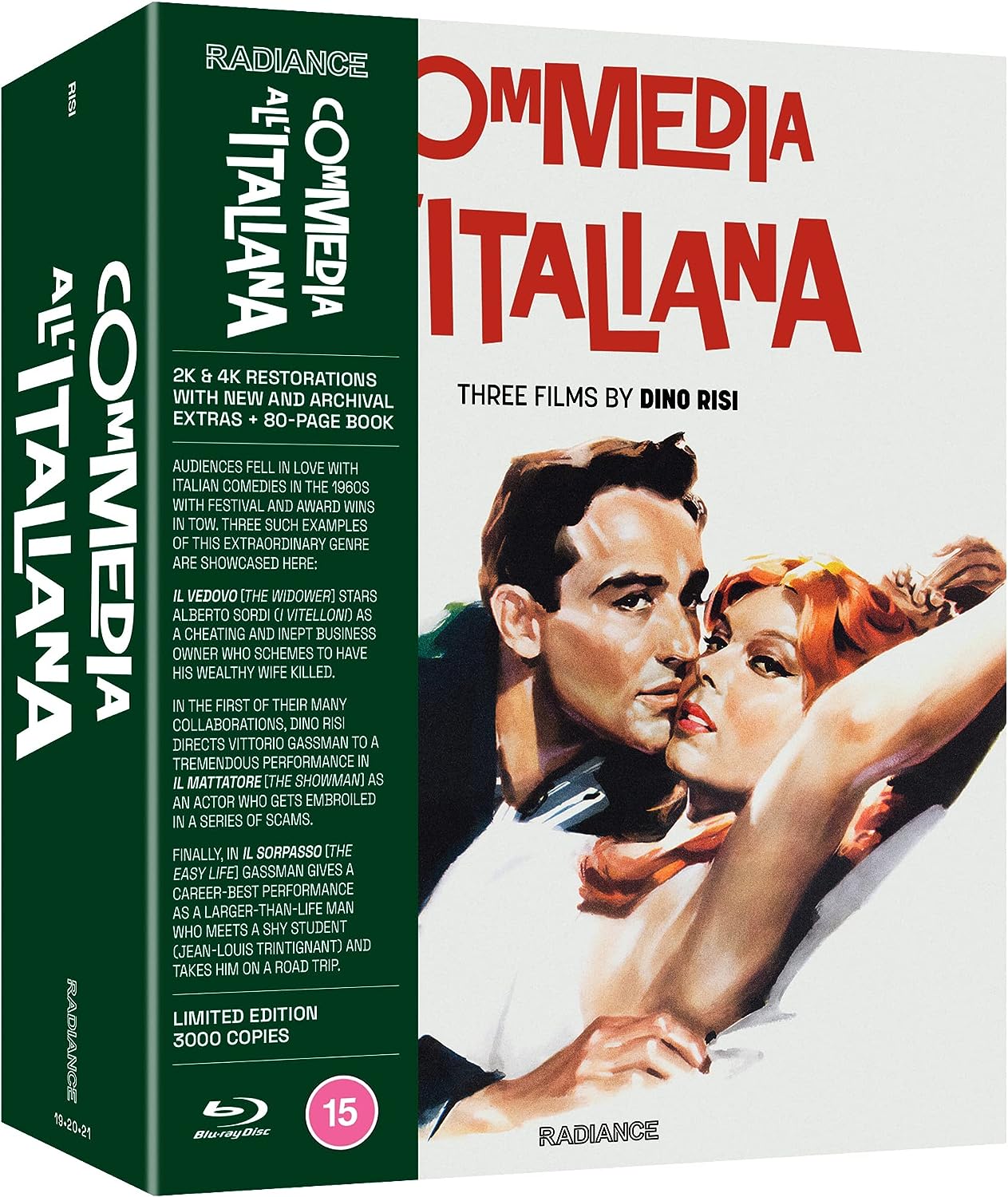 Commedia all'italiana: Three Films by Dino Risi (Import UK) (3 Blu-Ray Disc)