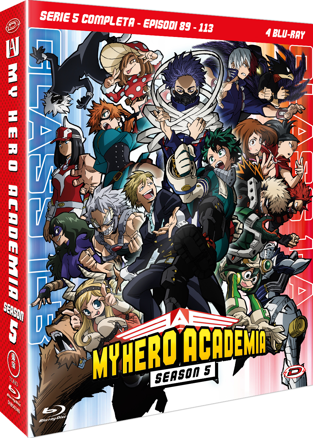 My Hero Academia - Stagione 05 The Complete Series (Eps 89-113) (4 Blu-Ray Disc + Booklet)