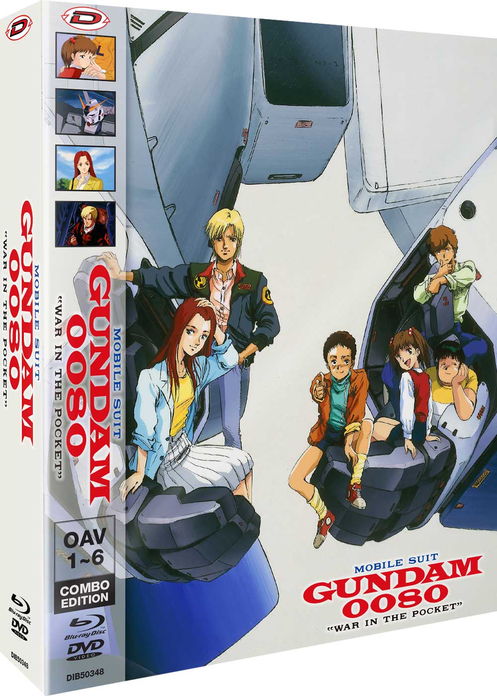 Mobile Suit Gundam 0080 "War in the Pocket" - Limited Edition (Oav 1 - 6) (2 Blu-Ray Disc + 2 DVD)
