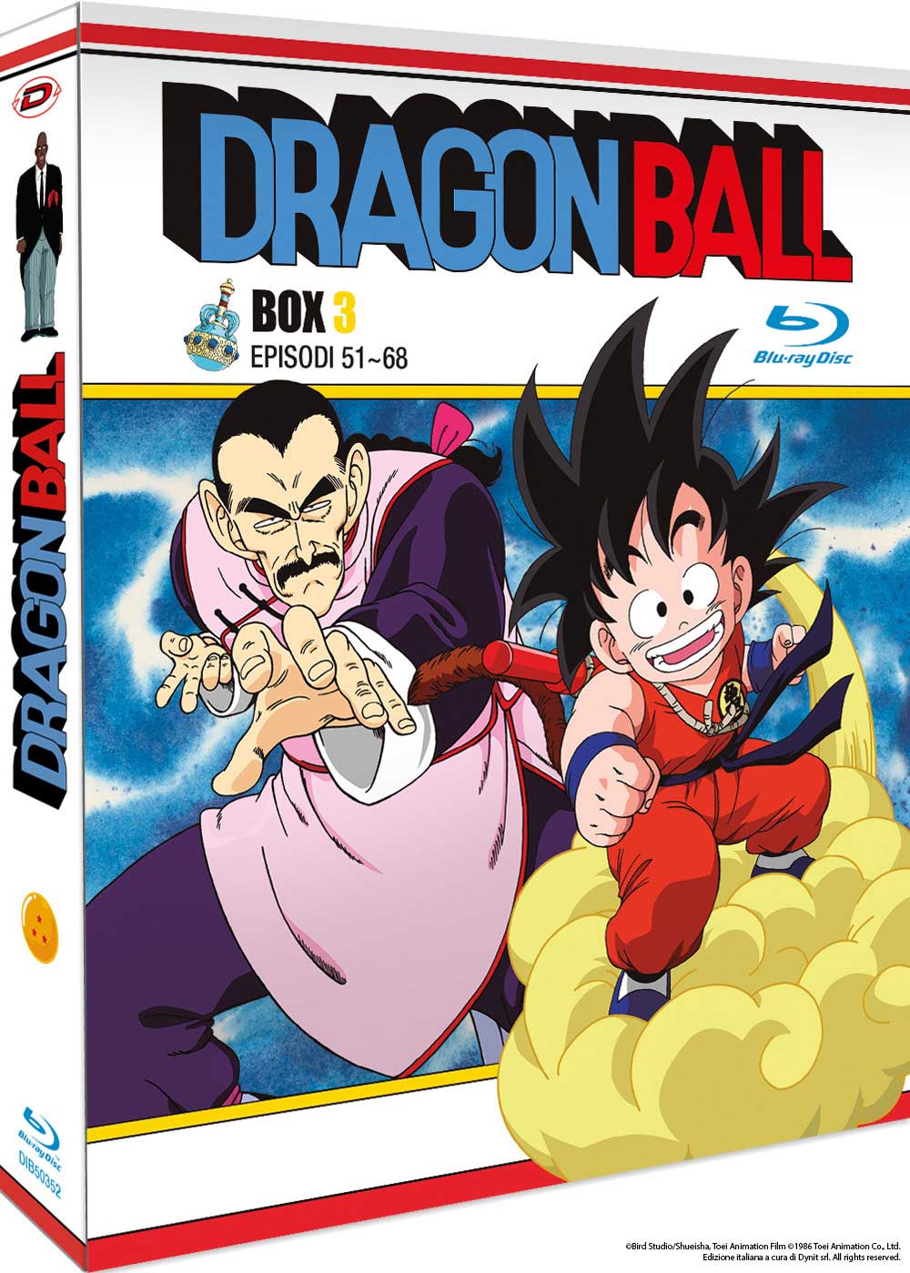 Dragon Ball - Box #03 (Eps. 51-68) (3 Blu-Ray Disc)