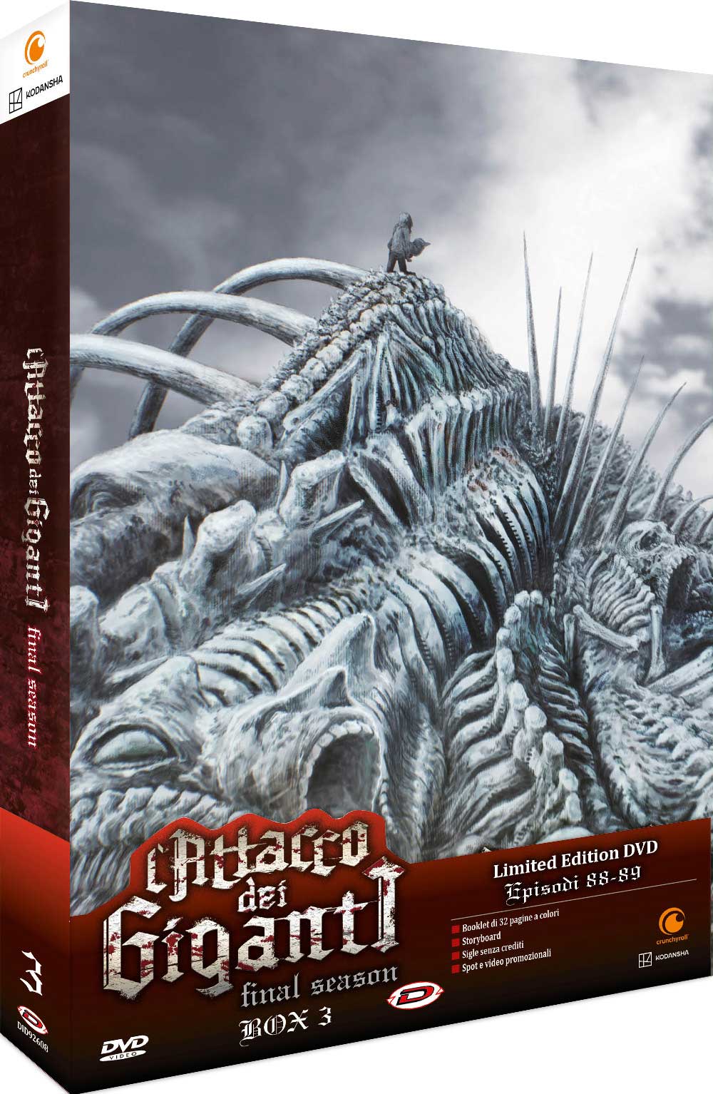 L'attacco dei Giganti - The Final Season - Vol. 3 - Limited Edition (DVD)