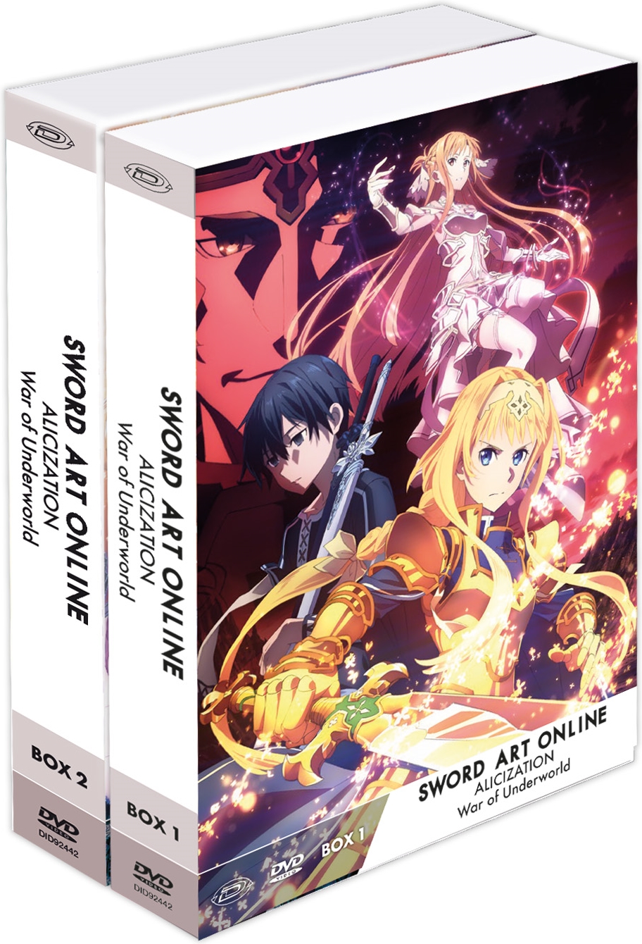 Sword Art Online - Alicization - War of Underworld - Bundle Ltd Box #01-02 (Eps. 01-12) (6 DVD)