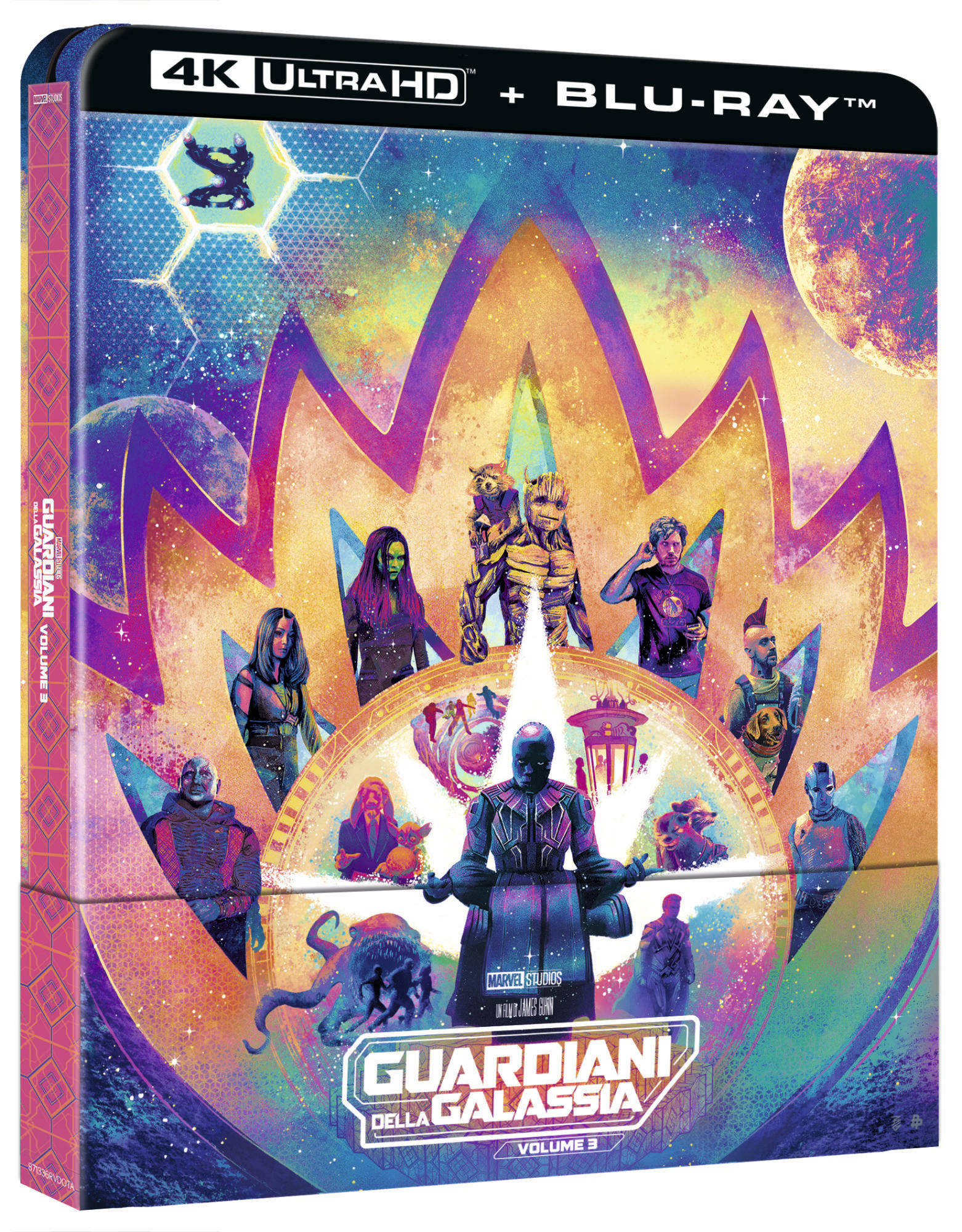 Guardiani della Galassia Vol.3 (4K Ultra HD + Blu-Ray Disc + Card - SteelBook)