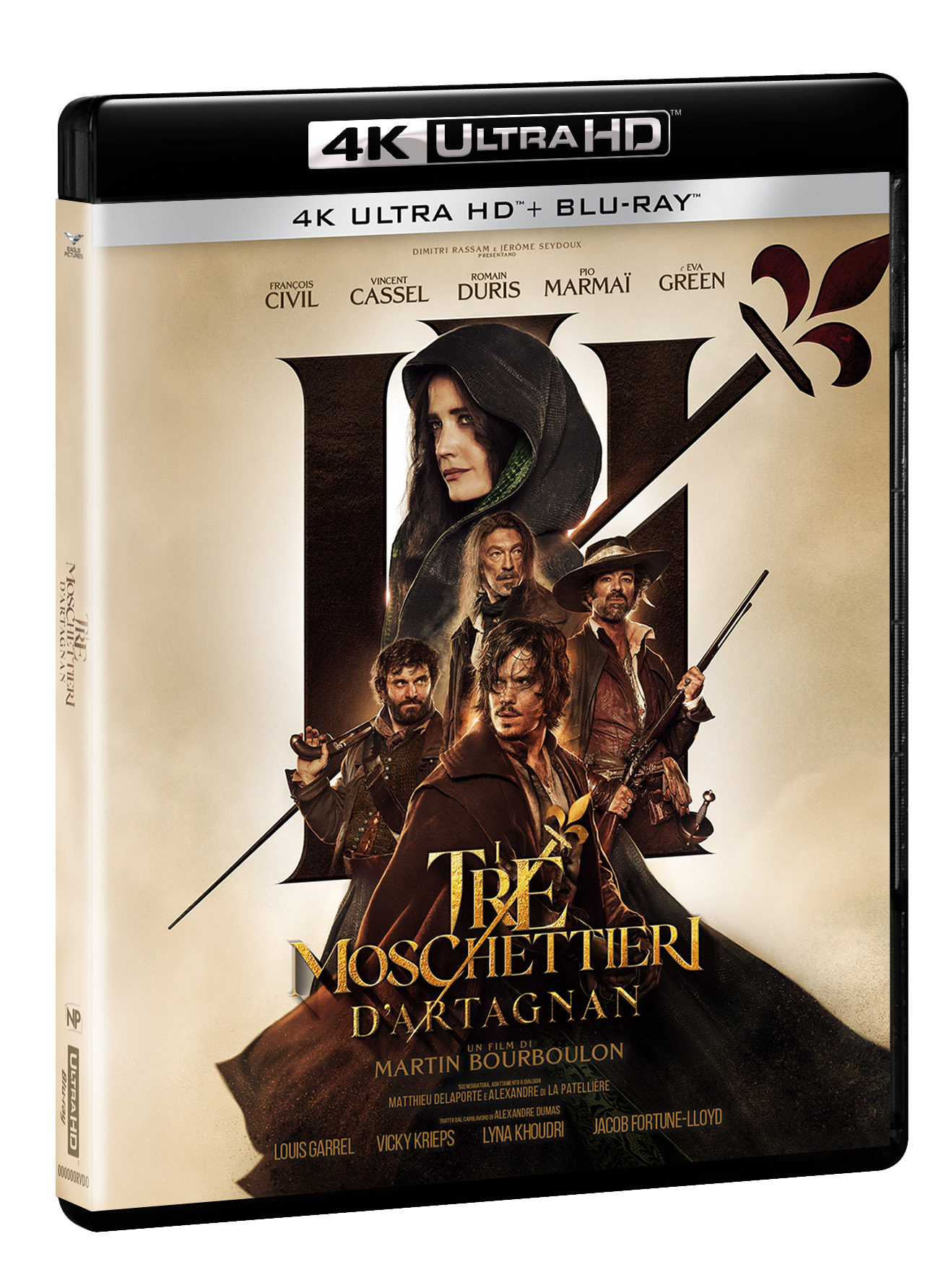 I tre moschettieri - D'Artagnan (4K Ultra HD + Blu-Ray Disc)