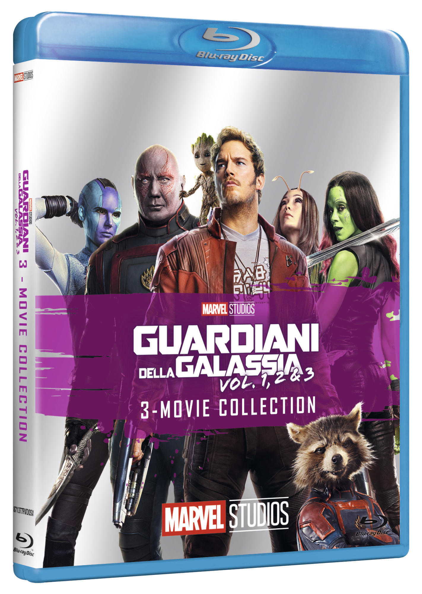 Guardiani della Galassia Vol. 1 & 2 & 3 - 3-Movie Collection (3 Blu-Ray Disc)