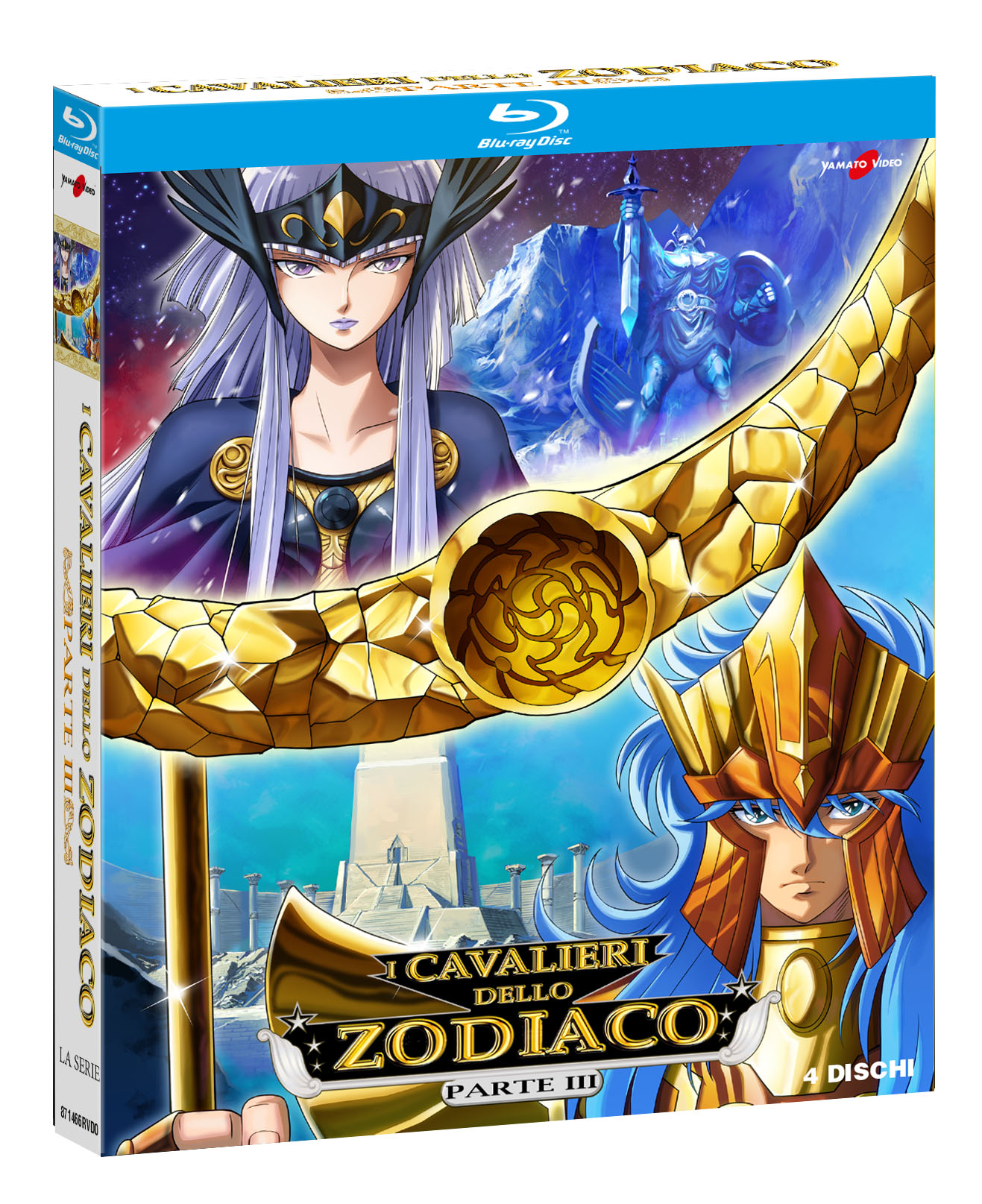 I Cavalieri dello zodiaco - Parte 3 - Limited Edition (4 Blu-Ray Disc + Booklet)