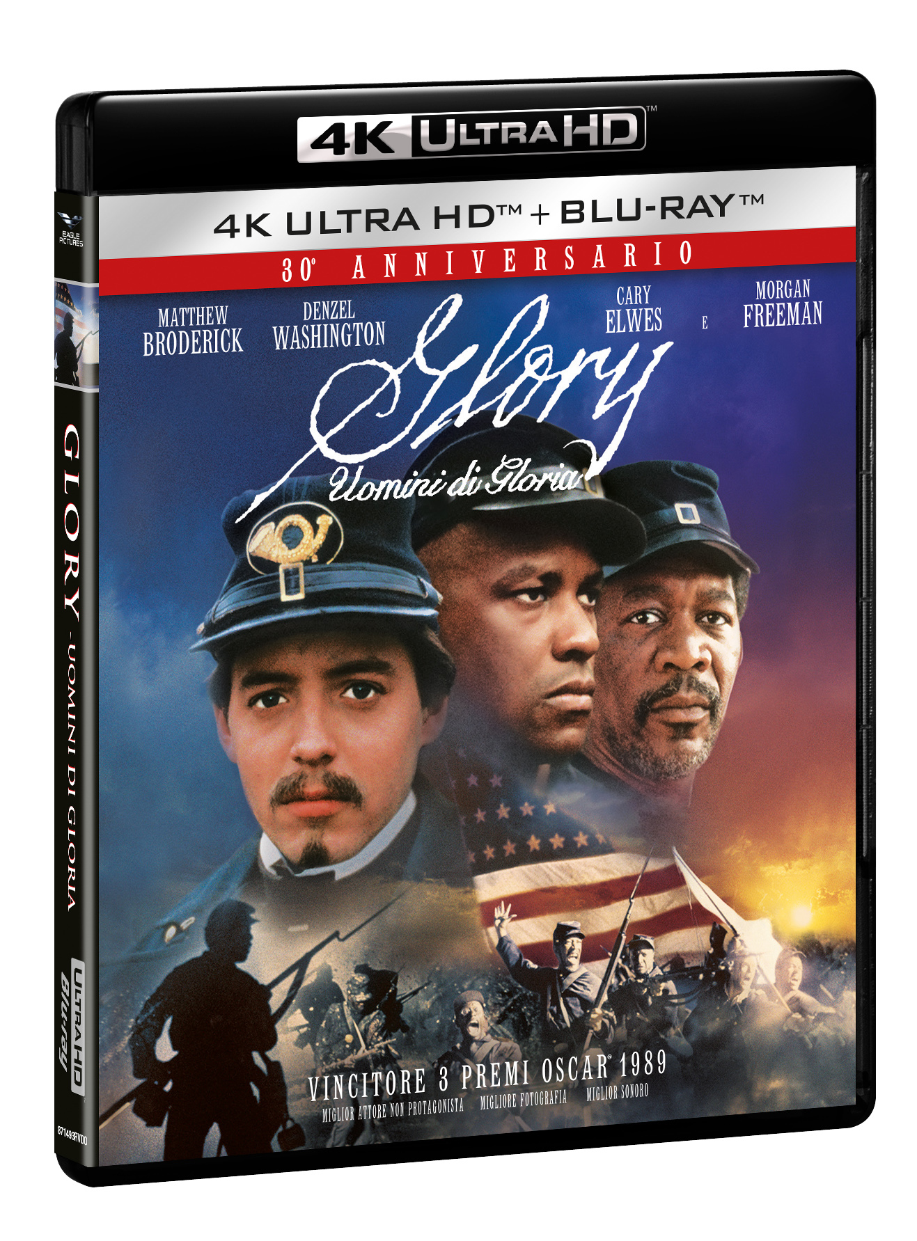 Glory - Uomini di Gloria - 30° Anniversario (4K Ultra HD + Blu-Ray Disc)