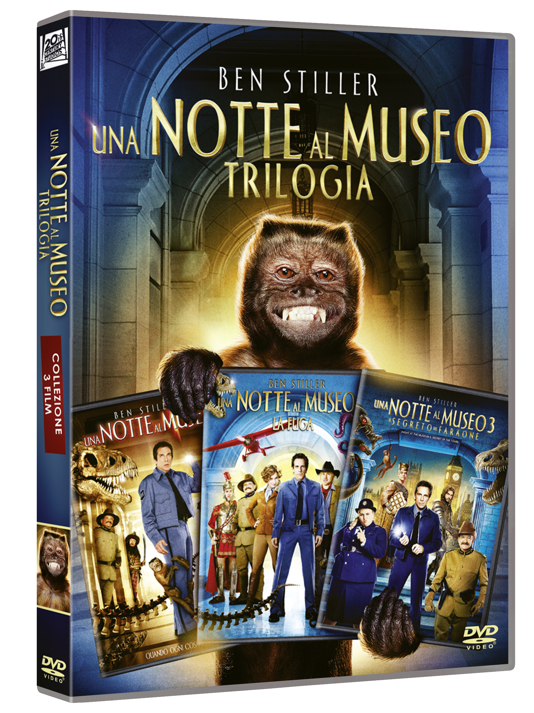 Una notte al museo - Trilogia (3 DVD)