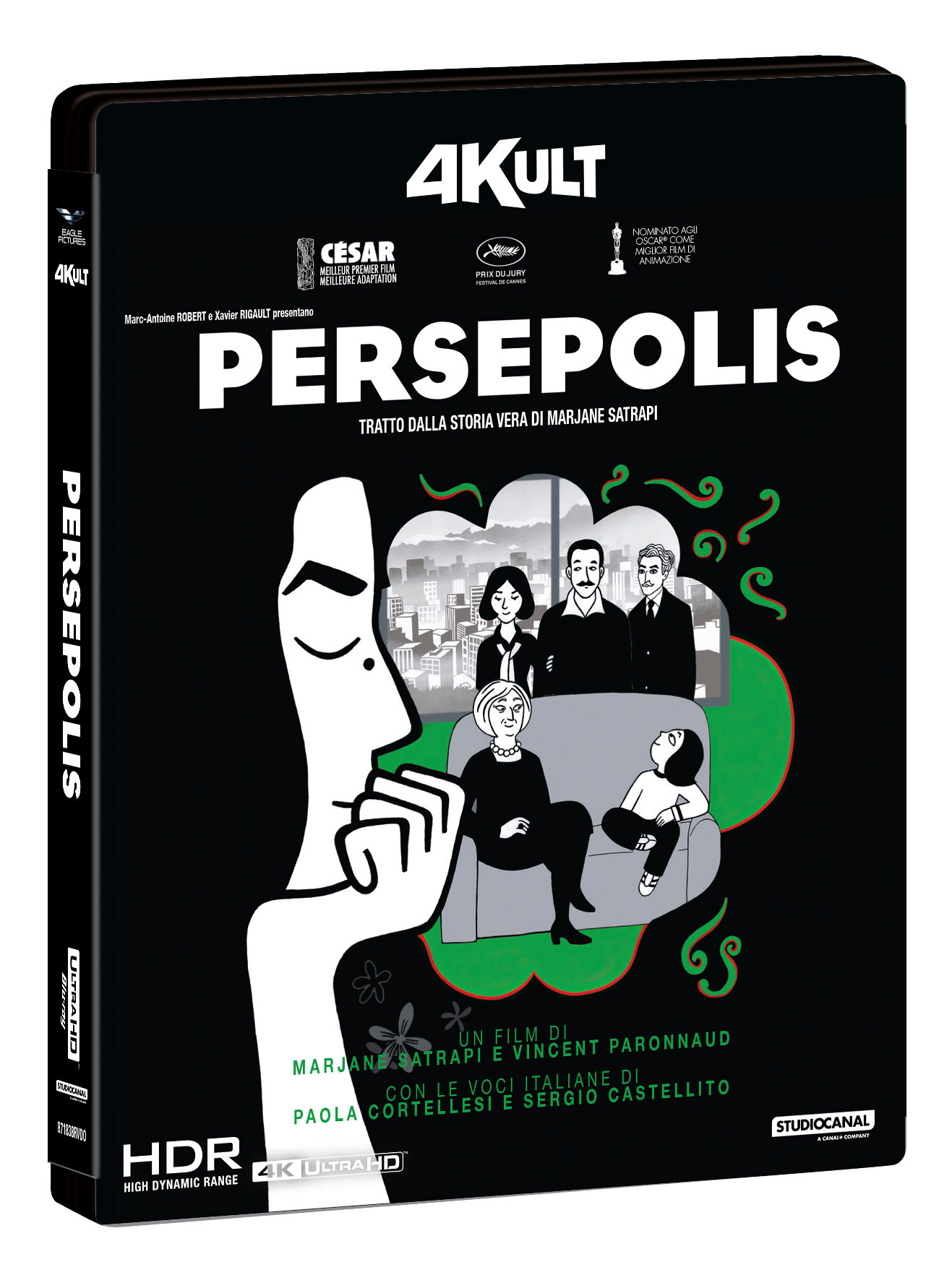 Persepolis (4Kult) (4K Ultra HD + Blu-Ray Disc + Card)