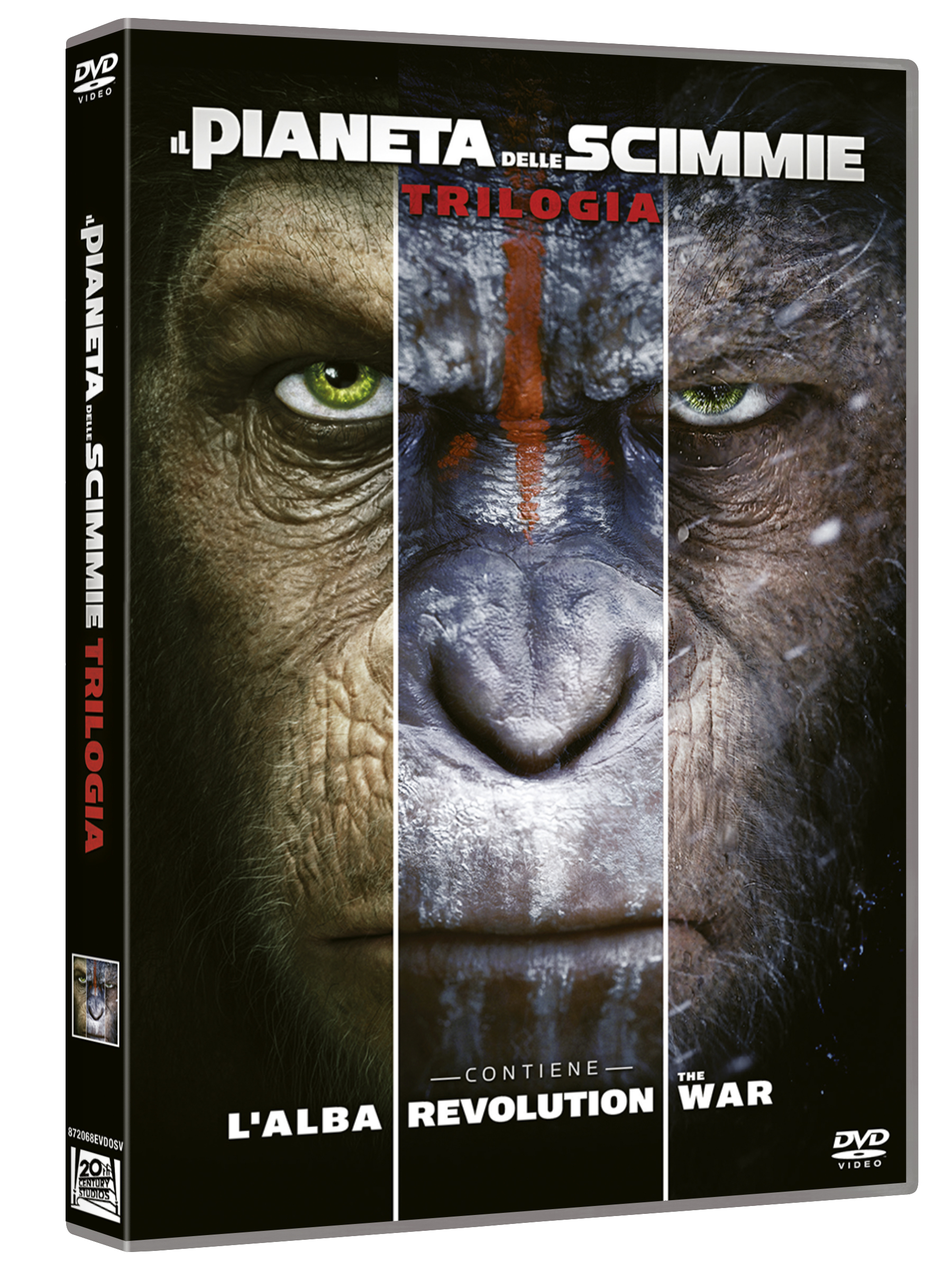 Il pianeta delle scimmie - La Trilogia (3 DVD)