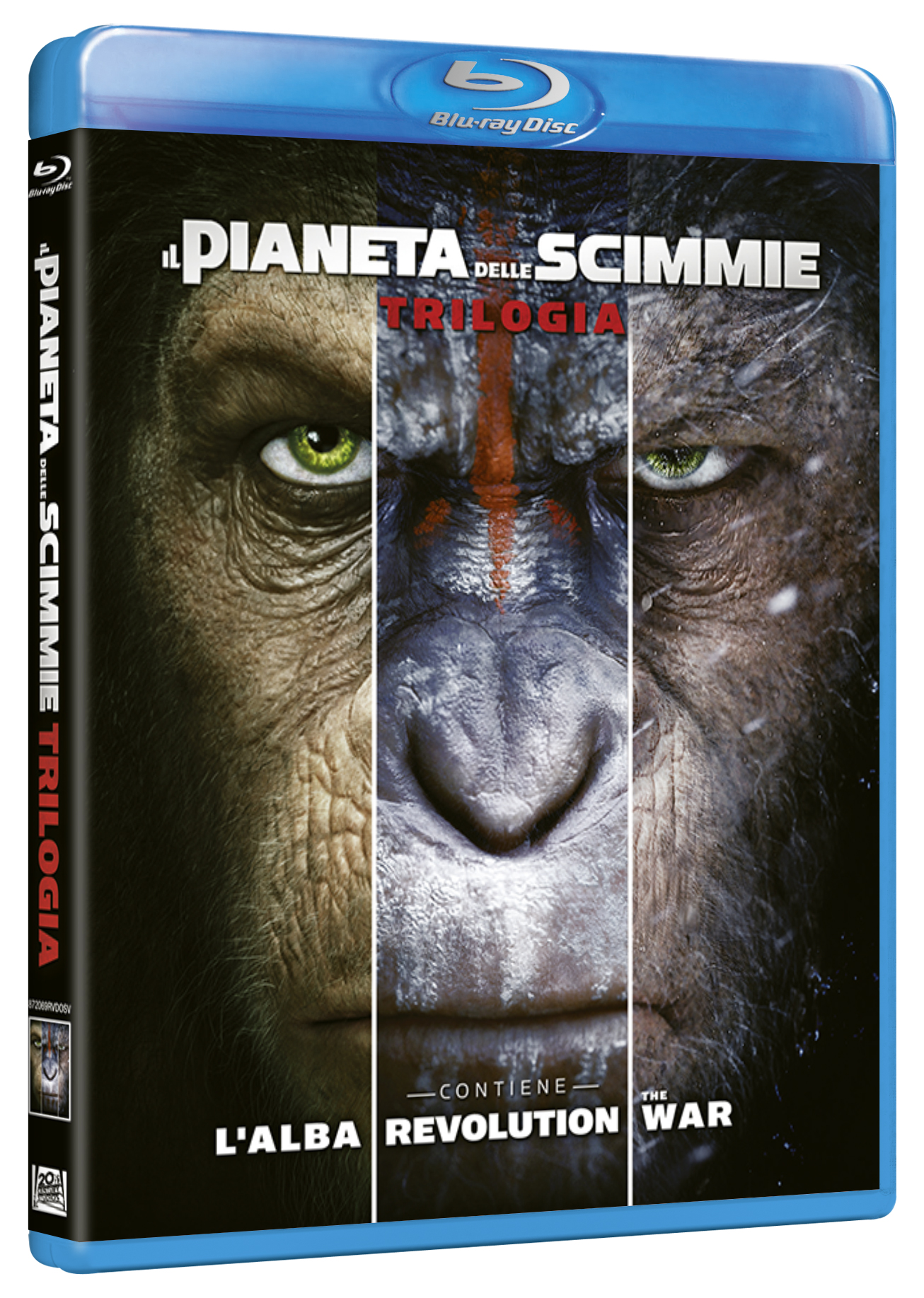 Il pianeta delle scimmie - La Trilogia (3 Blu-Ray Disc)