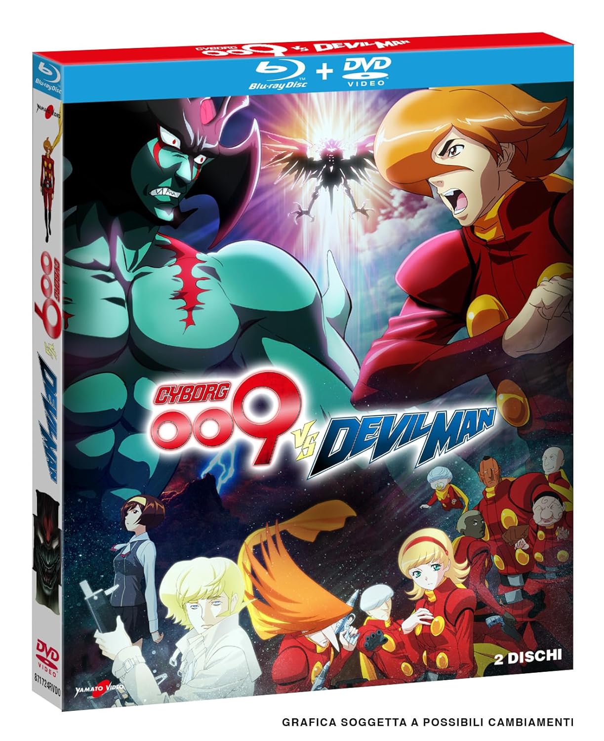 Cyborg 009 vs Devilman - Edizione numerata - Combo (Blu-Ray Disc + DVD)