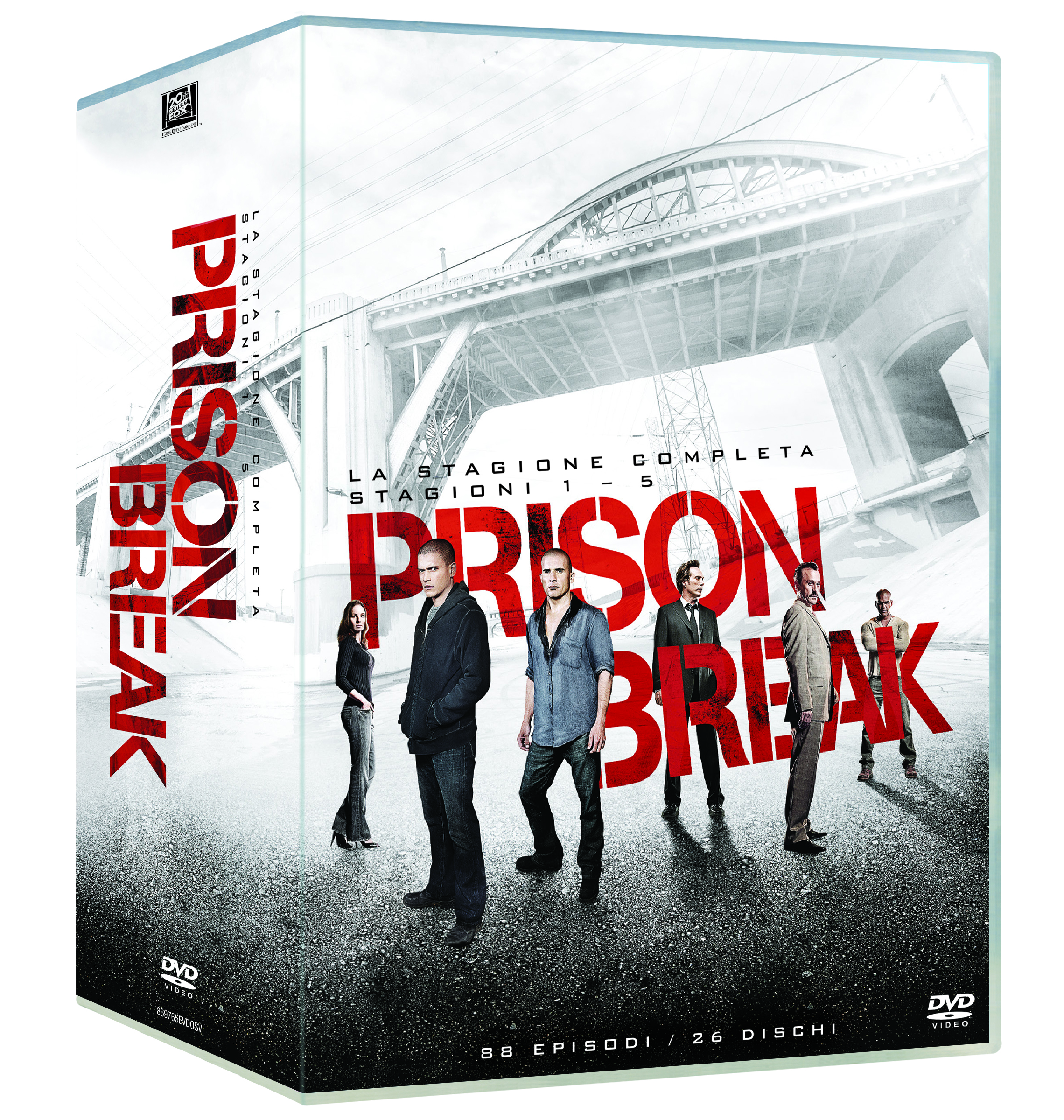 Prison Break - La Serie Completa (26 DVD)