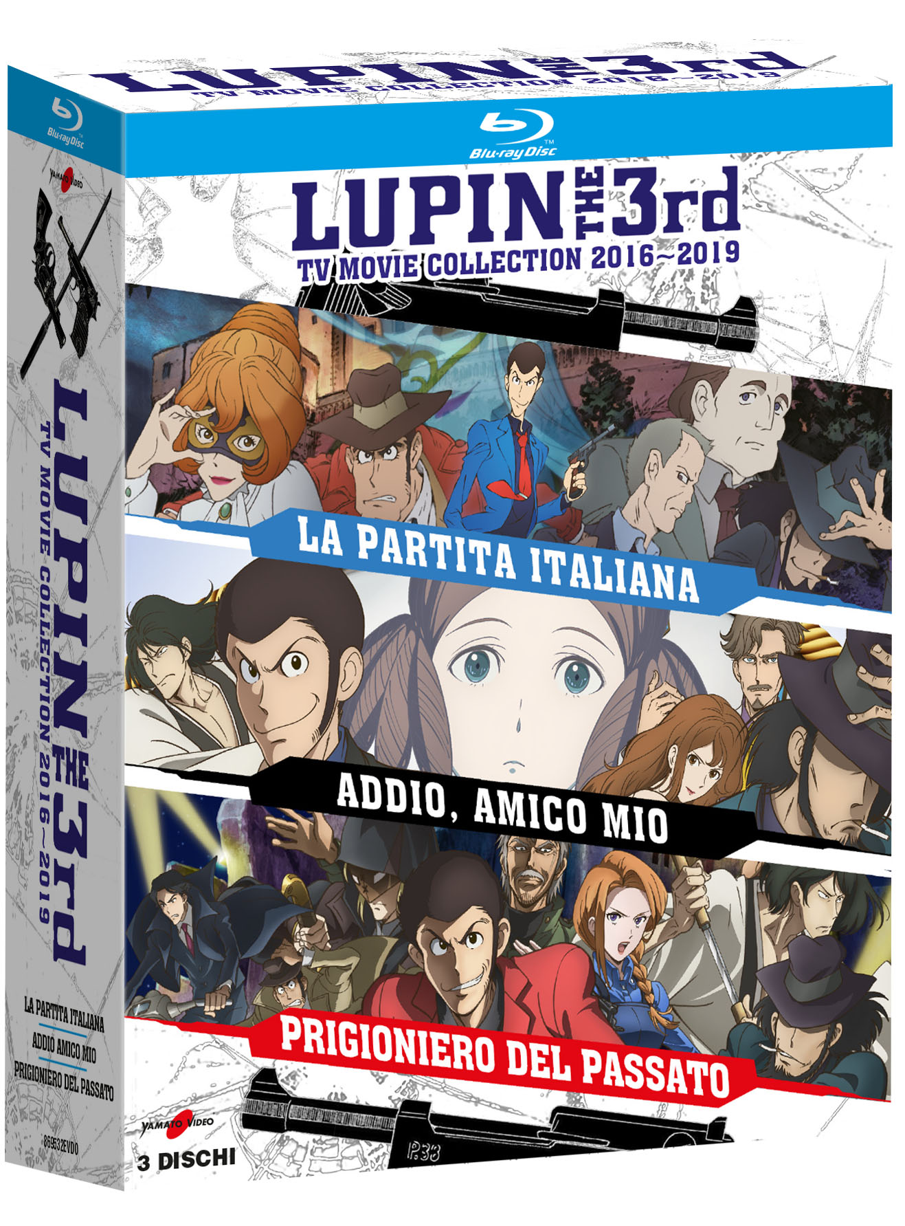 Lupin III - Tv Movie Collection 2016-2019 (3 Blu-Ray Disc)