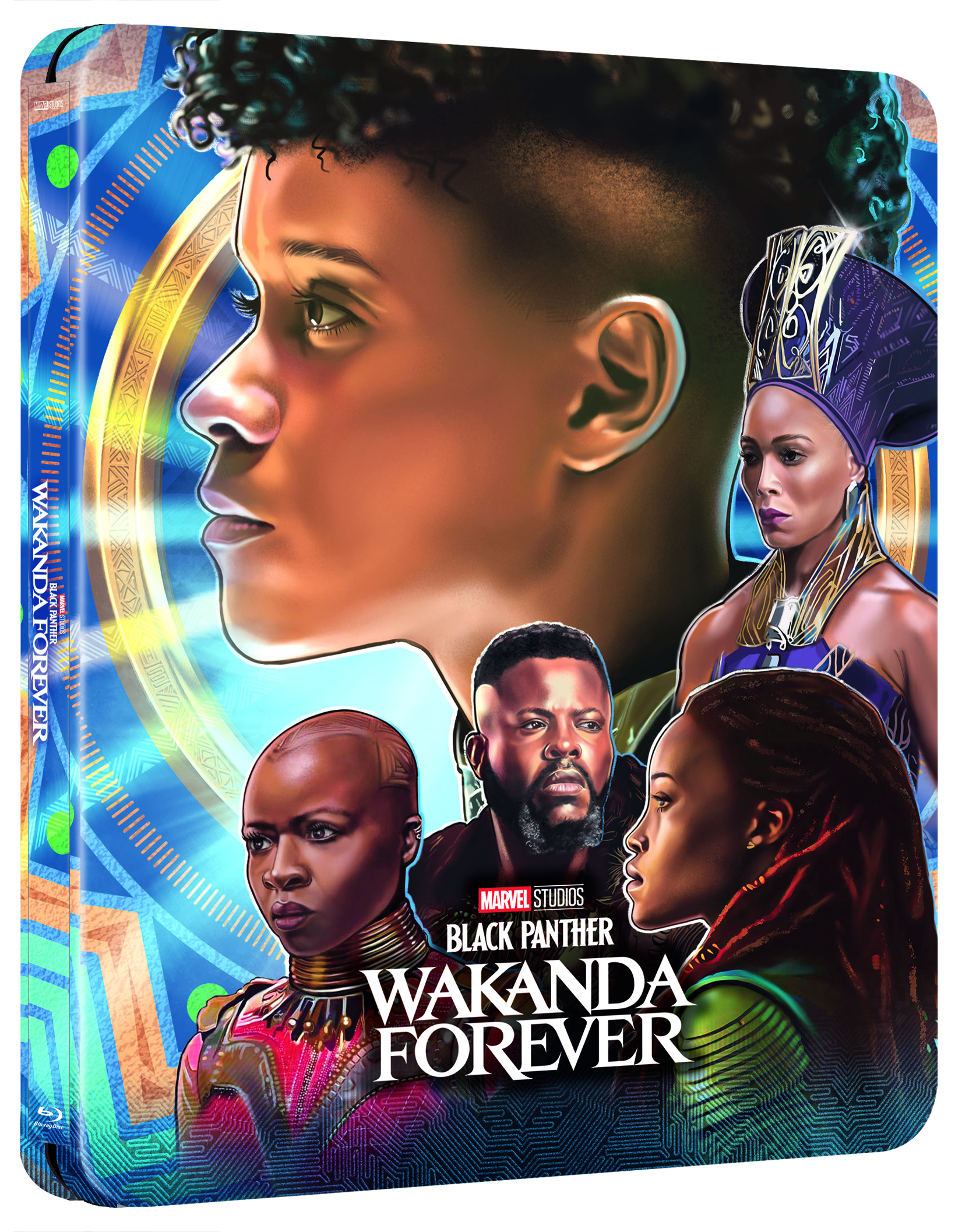 Black Panther - Wakanda Forever - Steelbook Wakanda (4K Ultra HD + Blu-Ray Disc + Poster SteelBook)