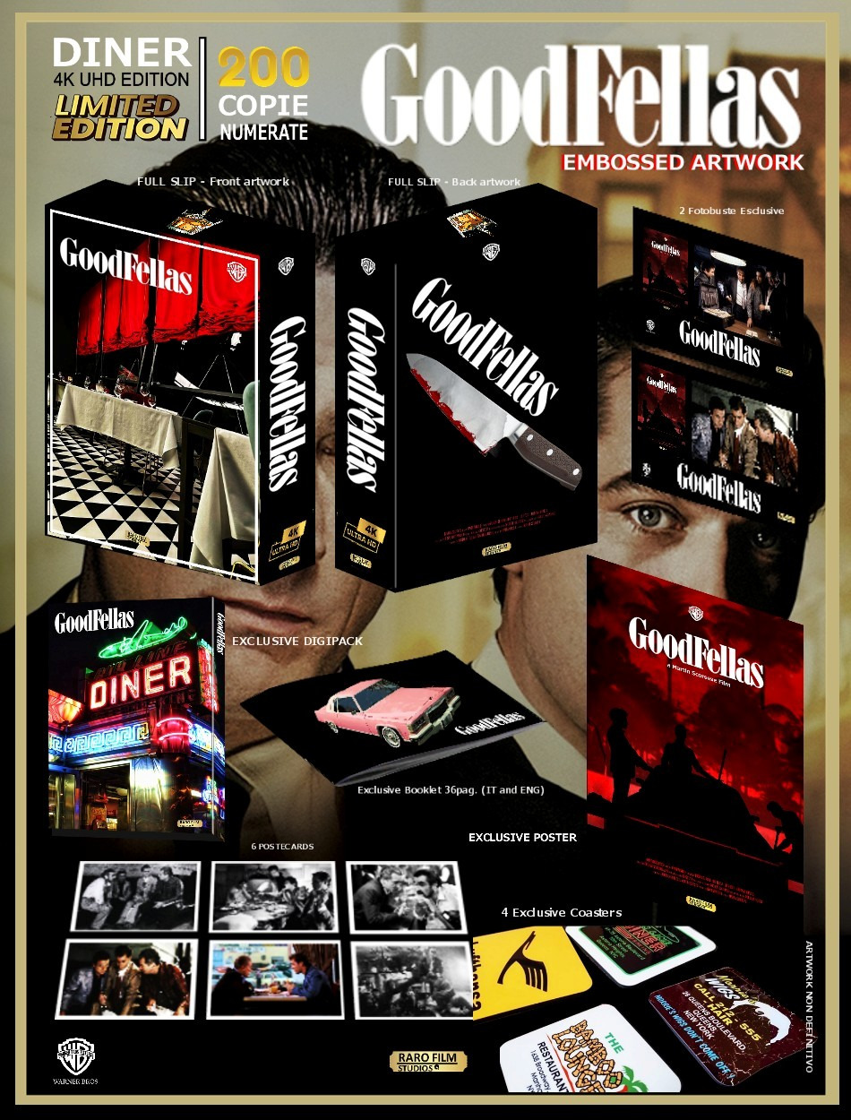 Goodfellas - Diner Ed. (Blu-Ray Disc + Poster + 6 Postcard + Booklet)
