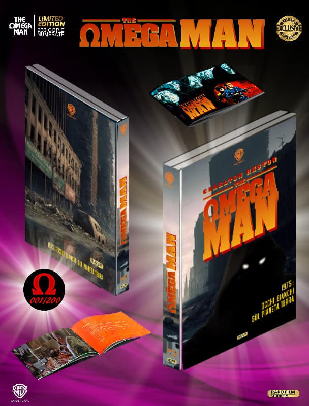 The Omega Man - Limited Edition 200 copie numerate (Blu-Ray Disc + Poster + Booklet)