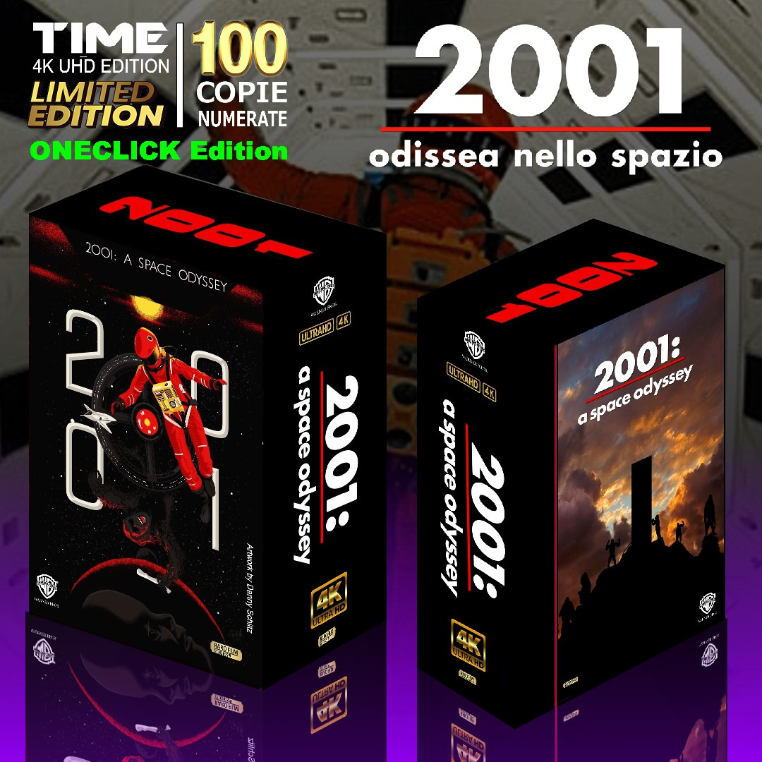 2001: Odissea nello spazio - One Click - Time Edition (4K Ultra HD + Blu-Ray Disc + Box)